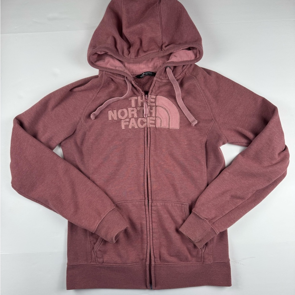 The North Face Mauve Full Zip hoodie size medium